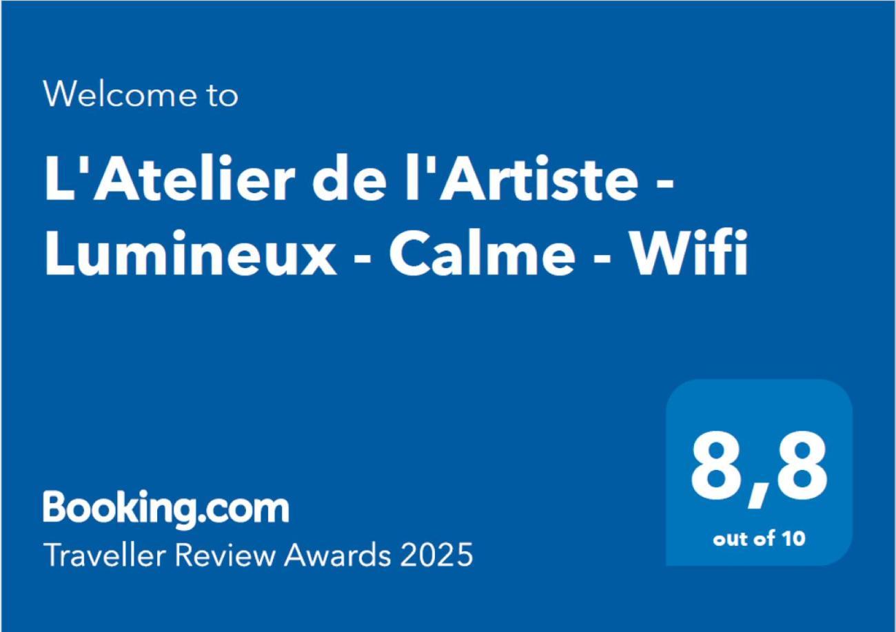 Ferienwohnung L'Atelier De L'Artiste - Lumineux - Calme - Wifi Douai Exterior foto